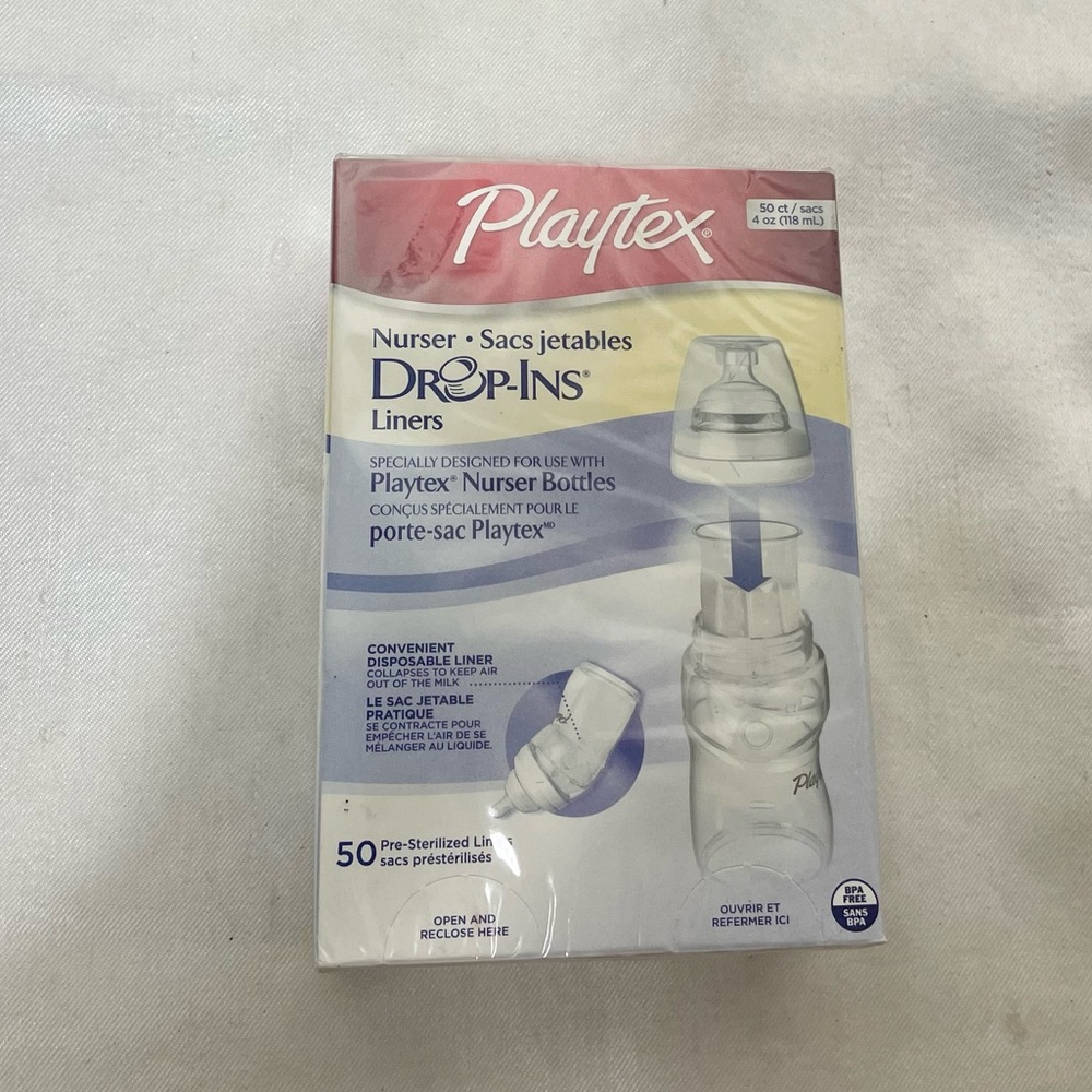 NEW Playtex nurser liners 50ct drop ins
